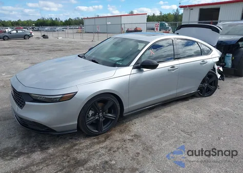 2025 Honda Accord Hybrid Sport-L from USA, damaged, VIN 1HGCY2F78SA039875